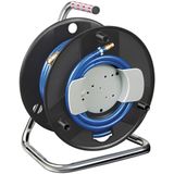 Compressor hose reel Standard 20m Hose-Ø 6/12mm Fittings DIN