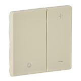 Cover plate Valena Life - universal + for 1-10 V ballast dimmer - ivory