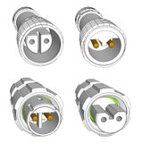 QUICK FIX® Adapter Set Low Voltage
to QUICK FIX® Low Voltage +,transparent, 1xA 1xB