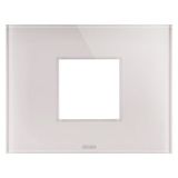 ICE PLATE - IN GLASS - 2 MODULES - NATURAL BEIGE - CHORUSMART