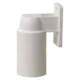 E14 90° lampholder white