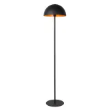 Lucide SIEMON - Floor lamp - Ø 35 cm - 1xE27 - Black