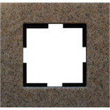 Novella Accessory Corian - Sandstone One Gang Frame