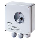 Wet room controller, AP mounting 0...60C, AC 230V, 1 changeover contact, potential free, 16A, IP 65