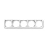 3901A-B50 S Cover frame 5gang, horizontal