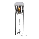 Lucide GLORIO - Floor lamp - Ø 45 cm - 1xE27 - Black