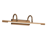 Cuadro LED wall lamp brass