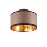 Davos ceiling lamp 30 cm 2xE14 matt black/greige