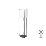 DRUM FLOOR LAMP BLACK 1xE27