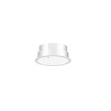 ONETRACK RECESSED BOX WHITE 9000/BRU-W