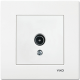 Karre White TV Socket Unresisting