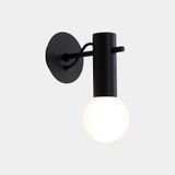 Wall fixture Nude E27 15W Black