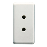 SELV SOCKET-OUTLET - 2P 6A 24V - 1 MODULE - SYSTEM WHITE