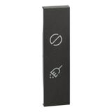 L.NOW-HOTEL DUAL-KEY COVER 1M BLACK