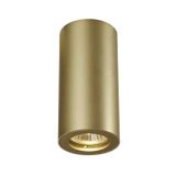 ENOLA_B ceiling luminaire, CL-1, GU10, max. 35W, brass