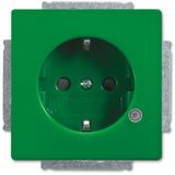 20 EUCBL-13-84-101 CoverPlates (partly incl. Insert) future®, Busch-axcent®, solo®; carat®; Busch-dynasty® Green, RAL 6032