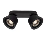 Lucide TRIGONO - Ceiling spotlight - 2xES111 - Black