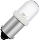 Ba9s Single Led T8.5x28 24V 15mA AC/DC Water Clear White 20Khrs