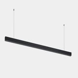 Lineal lighting system Infinite Slim Individual Pendant 1680mm 43.1 3000K CRI 90 ON-OFF Black IP40 4423lm