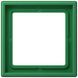 1-gang frame, green LS981GN