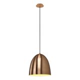 PARA CONE 30 pendant, E27, round, copper brushed, max. 60W