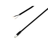 Wire for door-operated switch, L: 3000 mm, black, UL