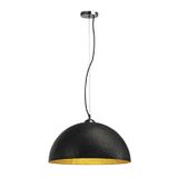 FORCHINI PD-1 pendulum lamp, E27, max. 40W, rund, black/gold