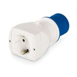 Adaptor IEC309-German Shucko 240V 2P+E