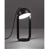 Table Lamp Black Hemi