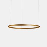 Pendant Circular Downward ø1200 Recessed LED 63.5W 2220lm 2400K Gold