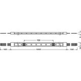 LED STRIP PERFORMANCE-1000 RGBW PROTECTED -1000/RGBW/840/5/IP66