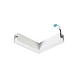 MC2  90° HORIZNTL CORNER RIGHT 4K DA WHT OPAL