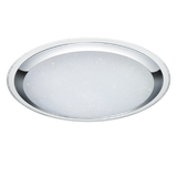 Miko LED ceiling lamp chrome starlight