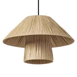 DECOR BAMBOO PAPER HUT PEND 400 E27LEDV