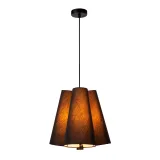 GREGORY Pendant light-Black-Ø34,3-3xE27-60W-Steel