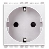 2P+E 16A German SICURY outlet white