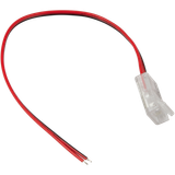 Pre-Wired Connector for LED Strip Single White IP20 12mm