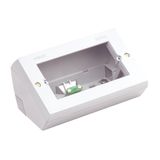 Table mounting box 4M white