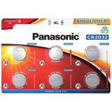 PANASONIC Lithium CR2032 BL6