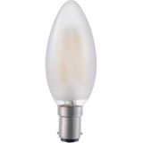 LED Ba15d Fila Candle C35x100 230V 320Lm 4W 925 AC Frosted Dim