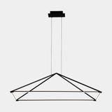 Pendant Tubs 900mm LED 36W 1791lm 3000K Black