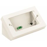 Table mounting box 4M white