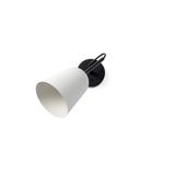 STUDIO WALL LAMP WHITE SHADE 1XE14