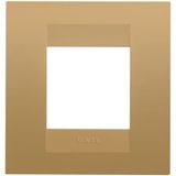 GEO INTERNATIONAL PLATE - IN PAINTED TECHNOPOLYMER - 2 MODULES - GOLD - CHORUSMART