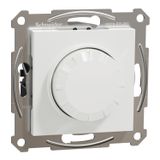 Rotary dimmer Multiwire LED 230V 370W white Asfora w/o frame