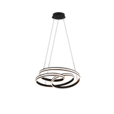 Nuria LED pendant matt black