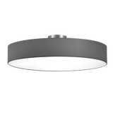 Hotel ceiling lamp 65 cm 5xE27 grey