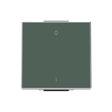 8501.2 CM Rocker with marking Characters 0 and 1 for Switch/push button, Single rocker Green - Sky Niessen