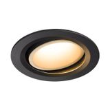 NUMINOS L DL 25,4W 2250lm 2700K 40ø 700mA LED black/white