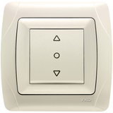 Carmen Beige One Button Blind Control Switch